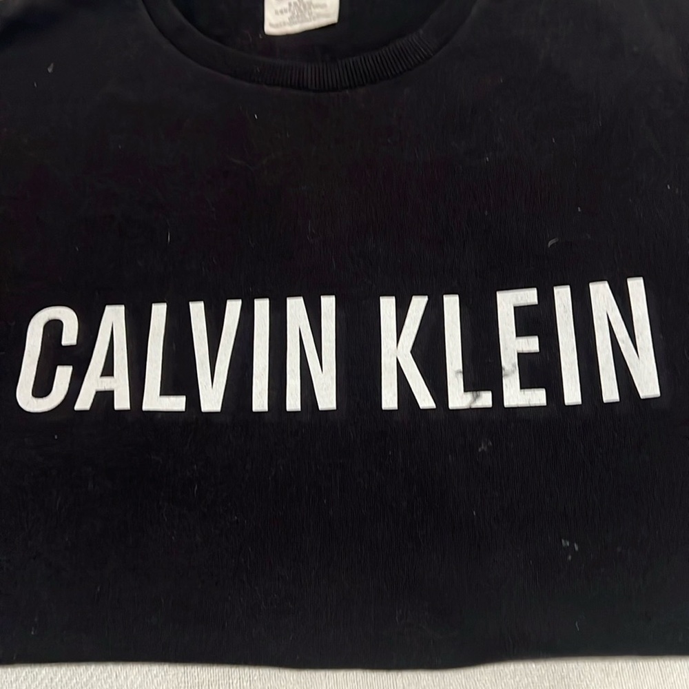 Black Calvin Klein sweatshirt - Picture 3 of 4
